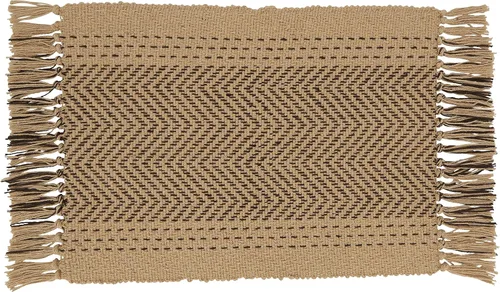 Miniatura 5 de SARO LIFESTYLE Kantha Stitch - Juego de 4 manteles individuales