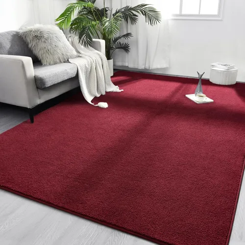 Miniatura 33 de FlyDOIT Alfombras redondas para dormitorio, sala de estar, 4 x 4, color azul marino, súper suaves, cómodas, gruesas de espuma viscoelástica