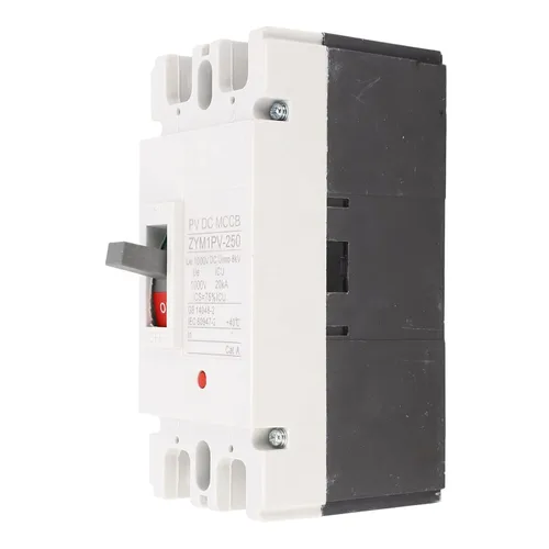 Miniatura 5 de Interruptor de batería solar, 1000 V de alta ruptura CC resistente a la intemperie disyuntor de caja moldeada 200A 2P cortocircuito de arco corto al