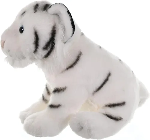 Miniatura 9 de Wild Republic Peluche de cachorro de tigre blanco, 12 pulgadas