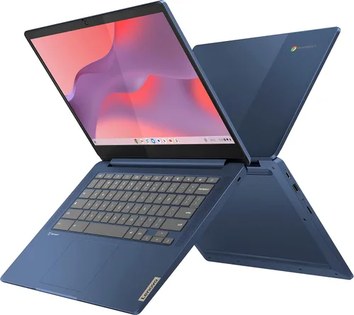 Miniatura 7 de Lenovo Chromebook insignia, computadora portátil delgada y ligera con pantalla táctil FHD de 14 pulgadas, procesador MediaTek Kompanio 520 de 8