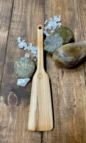 Miniatura 4 de Juego de espátulas Spurtle de 3 piezas de arce ambrosía