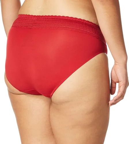 Miniatura 3 de Warner's Talla extra grande para mujer, sin pellizcos, sin problemas, cintura cómoda sin excavación, con encaje de microfibra de corte alto 5109j