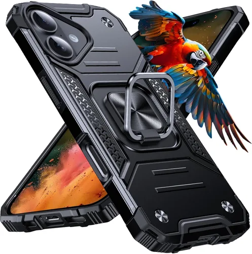 Miniatura 43 de Anqrp Funda resistente para iPhone 6/7/8/SE/SE2 con soporte de anillo mejorado y agarre, grado militar, a prueba de golpes, resistente y robusta
