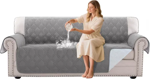 Miniatura 15 de Turquoize Funda 100% Impermeable para Sillón de Ala Fundas para Sillón de Ala con Brazos Protector de Silla Sofá Protector Triple Antideslizante