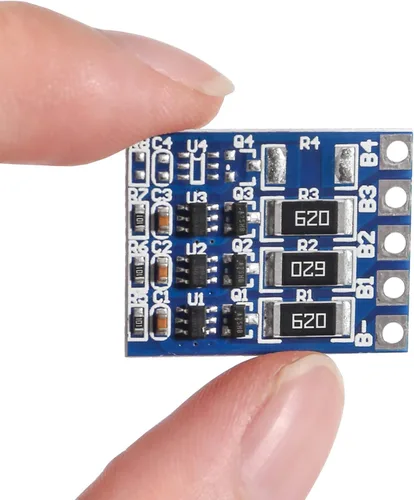 Miniatura 7 de Alinan 6 unids 3S 21 V 4.2 V Li-ion Balancer Junta 18650 Li-ion Balncing Carga Completa Batería Balance Función de Protección Junta