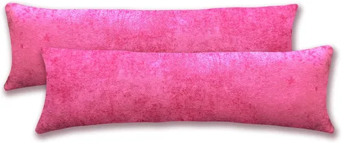 Miniatura 13 de Fresh Ideas Funda de almohada corporal de microfibra, 20 x 54 pulgadas, marfil, paquete de 2