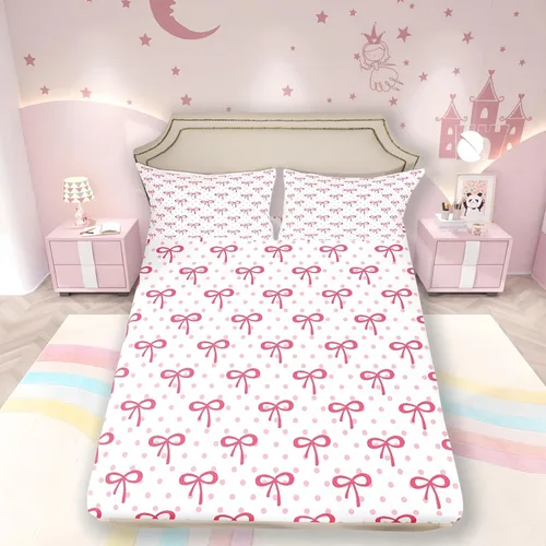 Miniatura 9 de Juego de sábanas geométricas con flechas ajustadas Manfei, patrón étnico con plumas, juego de ropa de cama bohemio exótico de 3 piezas para Gris