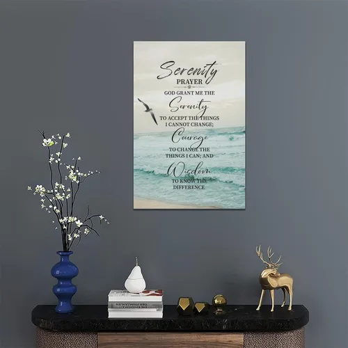 Miniatura 2 de Arte de pared de 10 mandamientos, impresiones en lienzo de diez mandamientos, póster de versículos de la Biblia, regalos religiosos cristianos