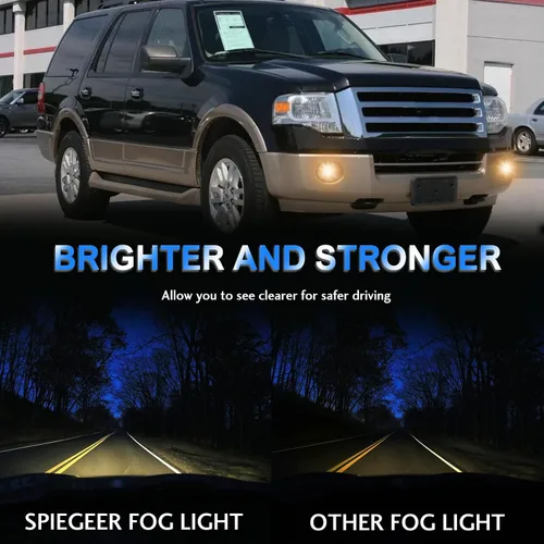 Miniatura 8 de Luces antiniebla para Ford Expedition 2007 2008 2009 2010 2012 2013 2014 Kit de repuesto para Ford Ranger 2008 2009 2010 2011 con cableado e