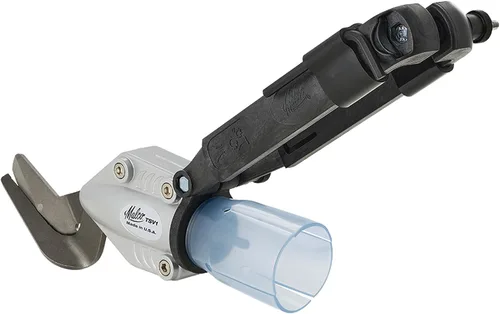 Miniatura 6 de Malco TSV1 - Accesorio turboShear de revestimiento de vinilo, compatible con taladro y destornillador de impacto, mordazas de apertura amplia