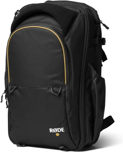 RØDE Mochila para el RØDECaster Pro II, portátil, micrófonos, brazos de estudio y otros accesorios (18L, negro)