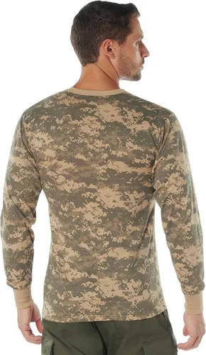 Miniatura 7 de Rothco Mens Long Sleeve Color Camo T-Shirt
