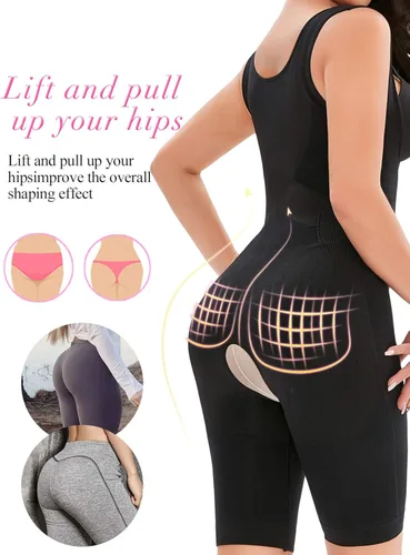 Miniatura 3 de Fajas de control de la barriga para mujeres entrenadores de cintura sin costuras fajas Body Shaper cuerpo completo