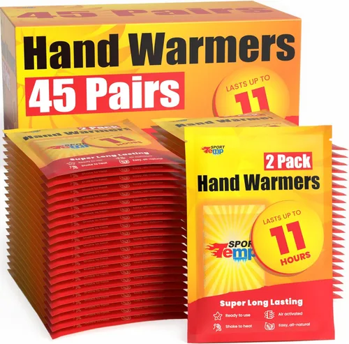 Miniatura 7 de Hand Warmers - Up to 11 Hours of Heat, Super Long Lasting - Easy, All Natural - Air Activated, for Body, Hands & Toes - Odorless Hot Hand Warmer