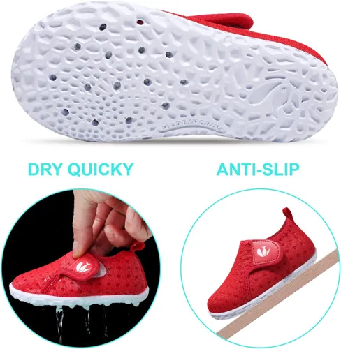 Miniatura 94 de FEETCITY Baby Boys Girls Water Sport Shoes Barefoot Kids Aqua Socks Quick-Dry Beach Swim Pool Shoes