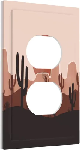 Miniatura 97 de Placa de pared de 1 cuadrilla, diseño de playa, océano, amanecer, mar, atardecer, cubierta de interruptor de luz en blanco, decorativo, sin
