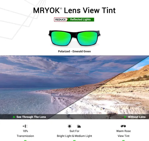 Miniatura 4 de Mryok Lentes de repuesto para Oakley Drop Point - Opciones