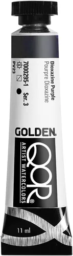 Miniatura 8 de GOLDEN QoR Acuarelas para artistas, Azul cobalto y teja, tubo de 11 ml, pintura profesional de acuarela, semiopaca Verde azulado cobalto