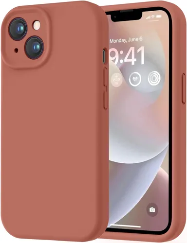 Miniatura 284 de LOVE 3000 Compatible con Funda para iPhone 15, [Cámara de Cobertura Completa de Silicona Suave] [Protección contra Caídas de 8 pies], Forro de Negro