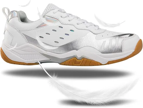 Miniatura 5 de LUPWEE Zapatos de pickleball para hombres y mujeres, zapatos de tenis ligeros para interiores y exteriores, para entrenamiento de cancha, raqueta