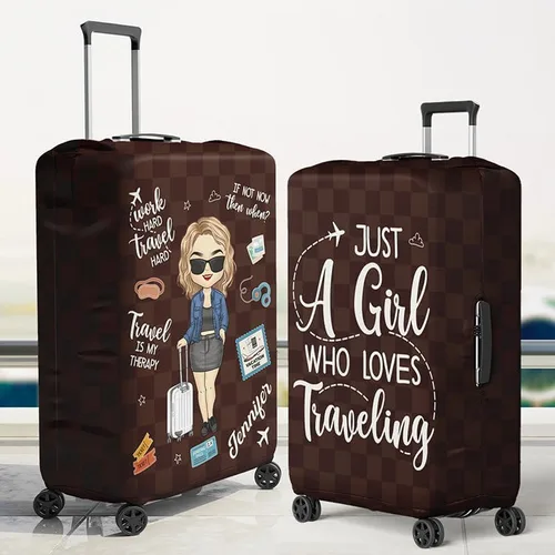 Miniatura 2 de Pawfect House Esenciales de viaje para mujeres, fundas de equipaje para maleta, funda de maleta, regalos de viaje para mujeres, imprescindibles