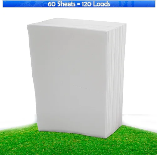 Miniatura 9 de Hojas de detergente ecológico para ropa (120 hojas grandes), a base de plantas, biodegradables para lavar a máquina, sin líquidos, sin plástico