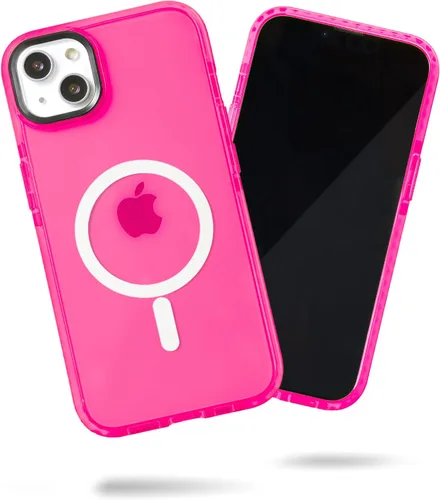 Miniatura 64 de SteepLab Funda de barrera para iPhone 13, protección de 360 grados que absorbe impactos con bisel elevado y colores llamativos (cielo azul brillante)