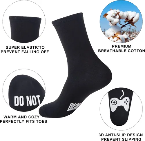Miniatura 2 de Novelty Gamer Socks Beanie Winter Hat Baseball Cap,Funny Idea for Teens Boys Men Teenagers