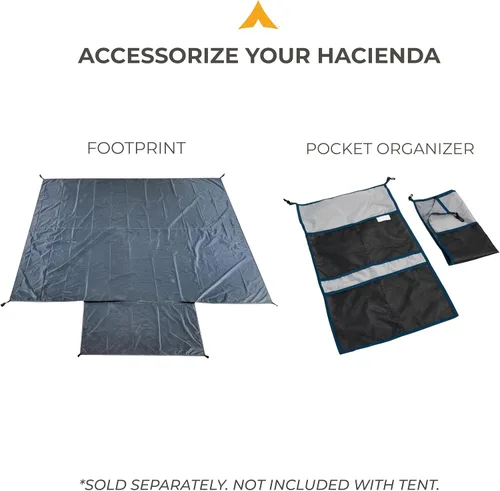 Miniatura 6 de TETON Sports Hacienda 8 Person Family Camping Tent, Large Gear Loft and 4 Storage Pockets, Swinging Door Makes it Easy to Access, Full Mesh Roof