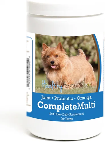 Miniatura 273 de Healthy Breeds Pug todo en uno multivitamínico suave masticable 60
