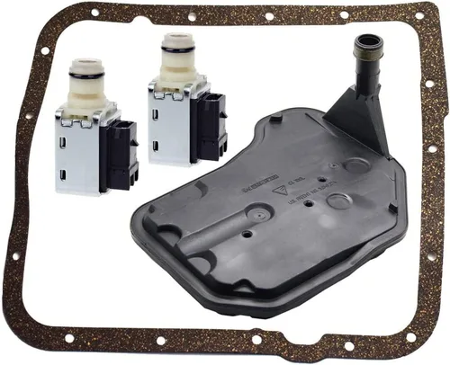 Miniatura 7 de Juego de válvulas solenoides de cambio 4L60E 4L65E Transmisión 1-2 2-3 A & B Compatible con Chevy GM Chevrolet Buick Cadillac Hummer Reemplaza