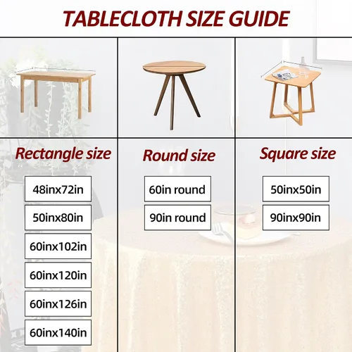 Miniatura 6 de nanbowang Sequin Tablecloth - Pink Table Cloths for Parties Rectangular Cover Overlay Sequin Fabric Linens Birthday/Baby Shower/Tea Party Decor