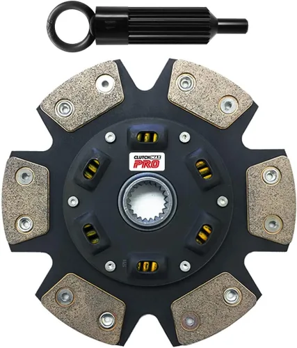 PRO Performance Stage 3 Placa de disco de embrague con herramienta de alineación compatible con Toyota Celica 6/1977-1985, Celica Supra 9/1977-1982