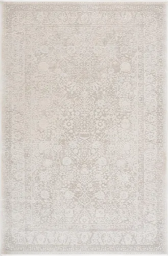 Miniatura 11 de SAFAVIEH Alfombra de área de 8 x 10 pies - Colección Reflection - Grande - Beige y crema, no desprende pelusa y es fácil de limpiar, ideal para sala