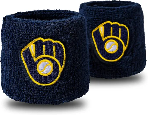 Miniatura 27 de Franklin Sports MLB - Pulseras de béisbol con licencia del equipo, pulseras de sudor con logotipo del equipo de la MLB, ideales para disfraces
