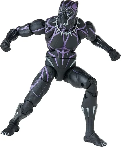 Miniatura 4 de Marvel - Serie Legends Black Panther Legacy Collection, figura de acción de Pantera Negra, juguete de colección de 6 pulgadas, 3 accesorios