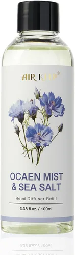 Miniatura 17 de Airkeep recambio de aceite para difusor de varillas con varillas difusoras, 6.76 Fl Oz (200ml) aceites perfumados de vainilla de cachemira