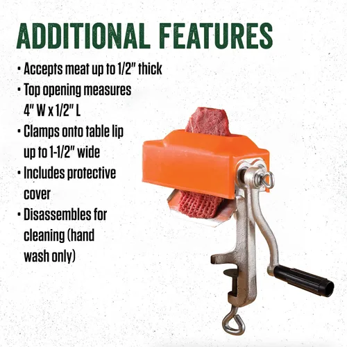 Miniatura 5 de LEM Productos Ablandador de abrazadera, hierro fundido y plástico, naranja