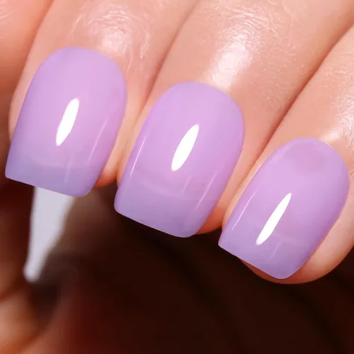 Miniatura 27 de Esmalte de uñas en gel color rosa transparente, 15ml, color rosa translúcido Jelly, esmalte de uñas en gel UV/LED que se absorbe para manicura