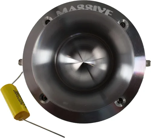 Miniatura 6 de Massive Audio CT4XV2 - Tweeter de bala de titanio de 0.984 in 4 ohmios, súper tweeter de 120 W, componente de audio profesional de alta