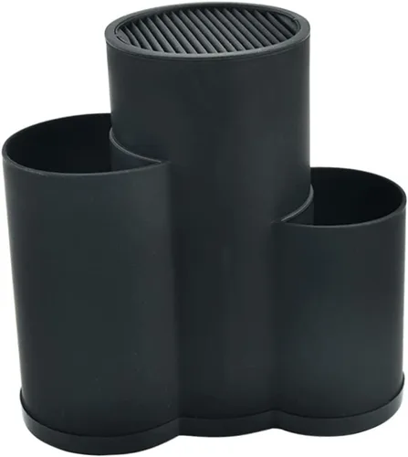 YARNOW Soporte de cortador de plástico de almacenamiento Soporte de cortador de hogar Soporte de almacenamiento Soporte de cortador de cocina
