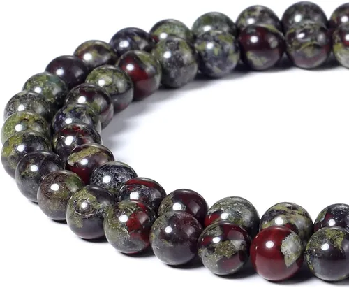 Miniatura 12 de Cuentas de ónix negro BEADNOVA con cuentas de cristal natural, piedras preciosas, redondas, sueltas, curativas de energía con cordón elástico de 01)