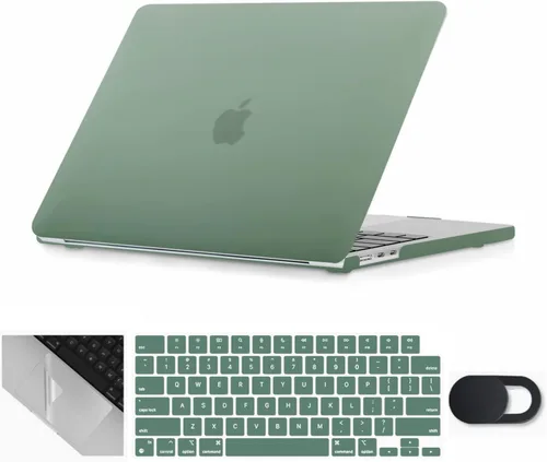 Miniatura 14 de Se7enline Compatible con MacBook Air 2024 de 15 pulgadas M4 M3 M2 A2941/A3114/A3241 Funda rígida para laptop Mac Air 15.3, cubierta protectora