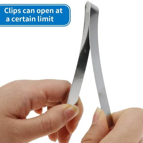 Miniatura 3 de 20 clips de costura, clips de dobladillo de acero inoxidable, suministros de costura para clips de tela, accesorios de fijación y marcado