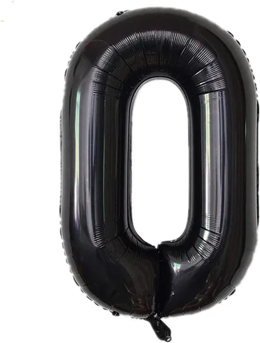 Miniatura 48 de YPSelected Globo grande de 32 pulgadas de helio con números 0-9 de papel de aluminio azul para cumpleaños, bodas y fiestas (Azul, 3)