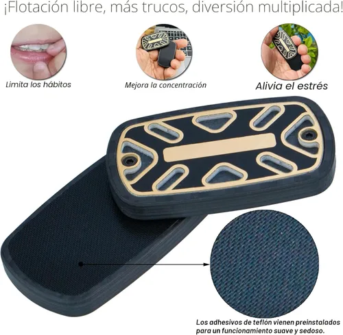 Miniatura 3 de DjuiinoStar Deslizador antiestrés silencioso (fibra de carbono), operación sedosa y suave, robusto, grande y ligero, fuerte retroalimentación