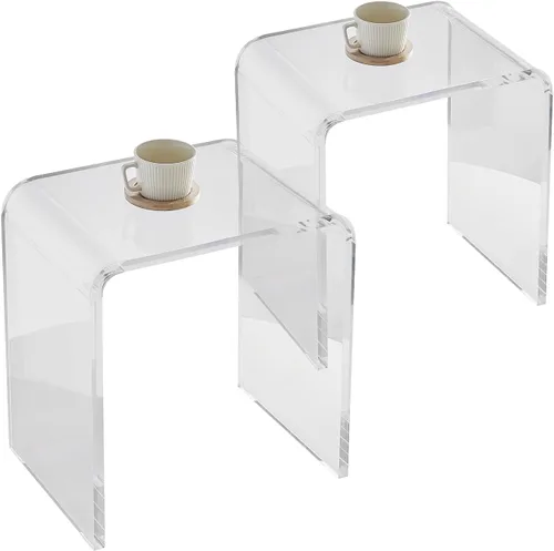 Miniatura 10 de VEVOR Acrylic End Table