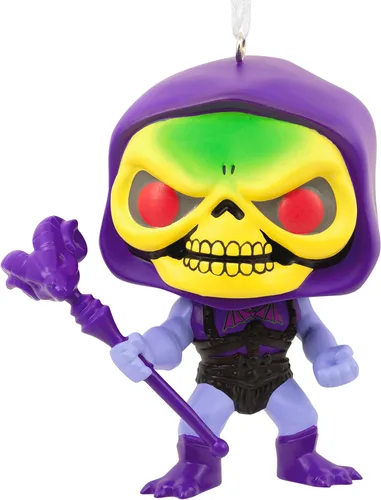 Hallmark Masters of The Universe Skeletor con Armadura de Batalla Funko POP! Adorno Navideño (0003HCM1109)