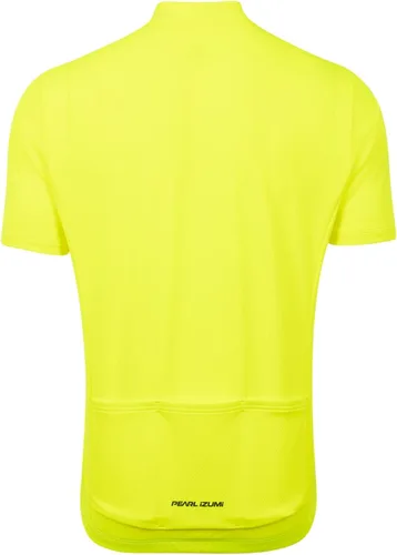 Miniatura 9 de PEARL IZUMI Camiseta de ciclismo de manga corta para hombre cremallera completa con tela reflectante